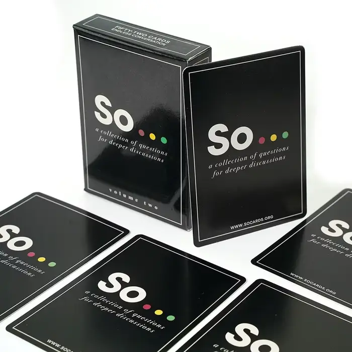 Jeu de cartes de conversation de haute qualité, questions de style spécial, jeu de société pour adultes et familles, idéal pour les soirées et les loisirs