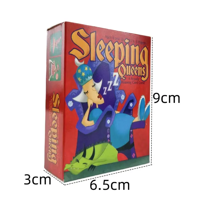 Jeu de société Full English Sleeping Queens carte de jeu familiale amusante pour enfants et adultes stratégie reines endormies occasions spéciales