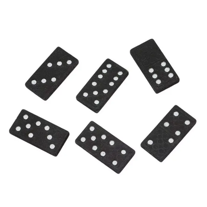 Kits de blocs de dominos en bois