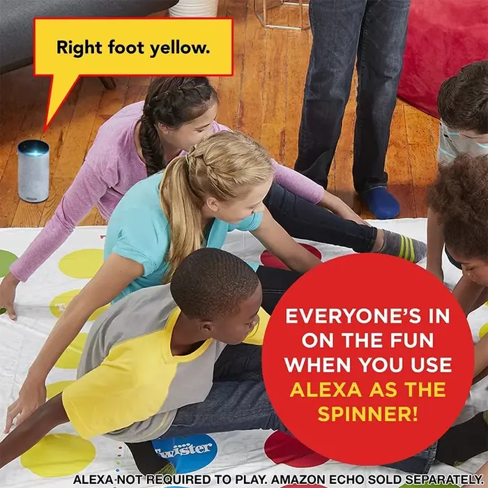 Jeu de société Twister - Jouets interactifs de sport de groupe pour l'intérieur et l'extérieur