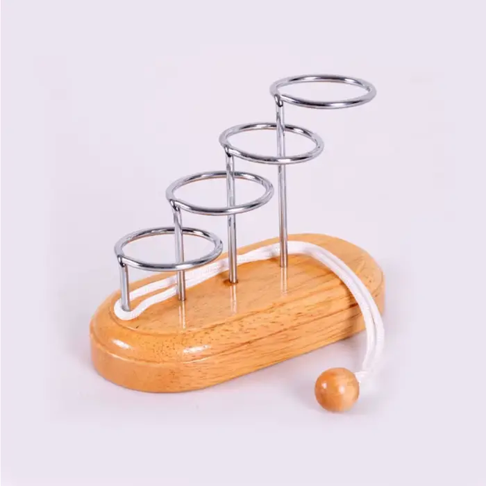 Puzzles en corde en bois forme géométrique puzzle 3d défi iq jouets intellectuels éducatifs pour adultes et enfants occasions spéciales