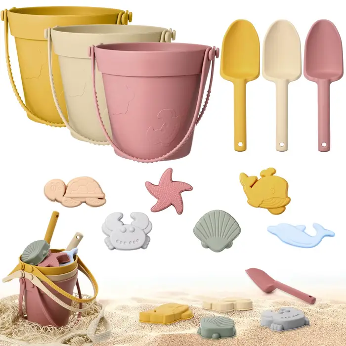 Jouets de sable en Silicone pour enfants