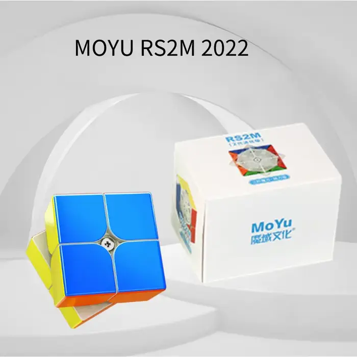 [Picube] Moyu RS2M V2 2022 cube de vitesse magnétique cube mgaic 2x2 jouet éducatif professionnel MO
