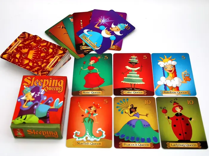 Jeu de cartes Sleeping Queens - Édition entièrement en anglais