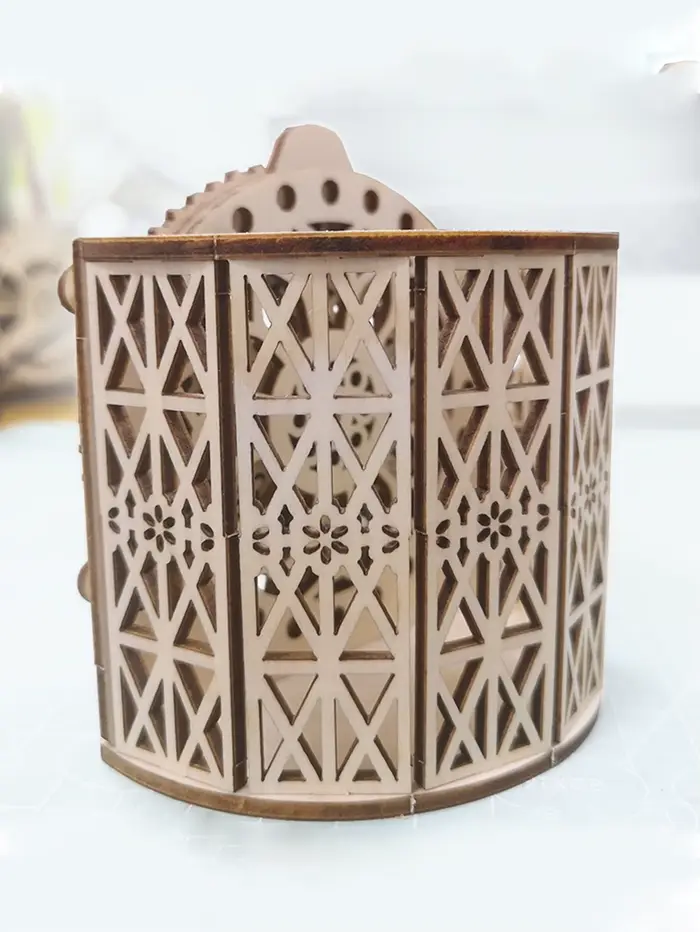 Puzzles 3D en bois, porte-stylo à calendrier perpétuel, Kits de modèles de Construction à propulsion