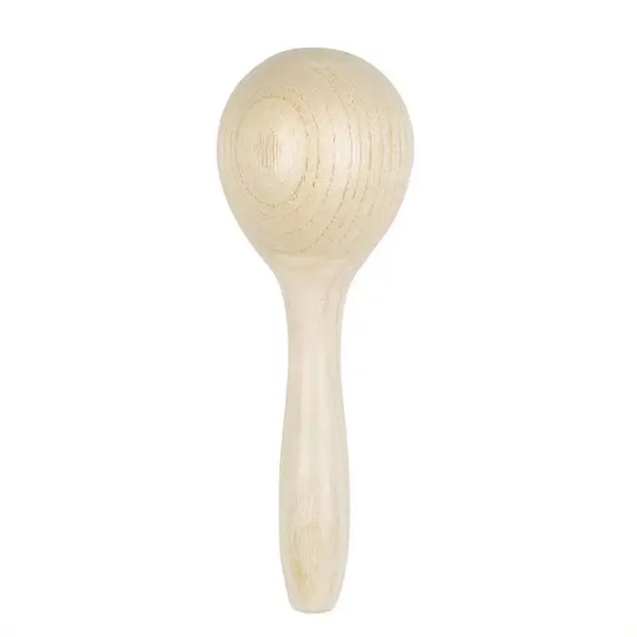 Maraca en bois, jouet musical, jouet d'éducation précoce pour enfants, instruments de percussion Orf