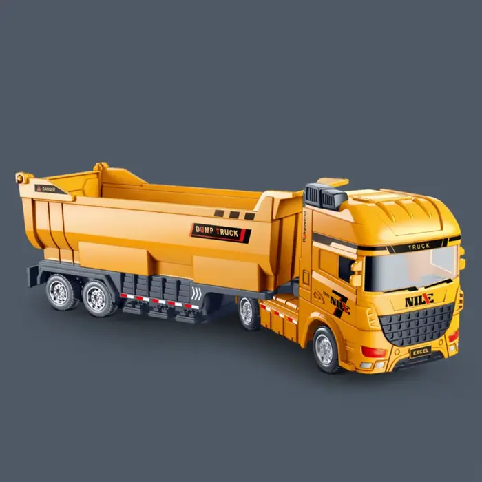 Modèle de camion de chantier de simulation, véhicule de construction, modèle d'excavatrice, éducatif