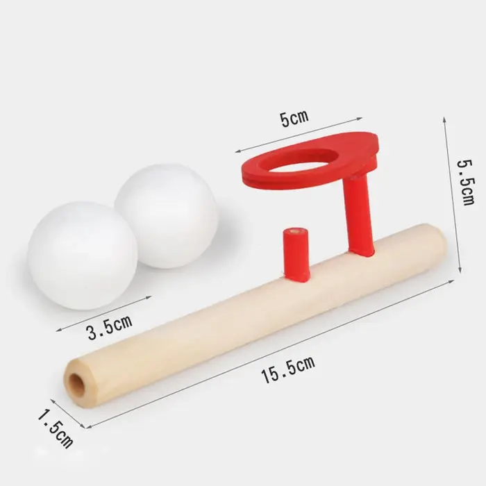 Jouet Montessori pour enfants, sifflet, boule flottante, tuyau de soufflage, jouet sensoriel pour bé