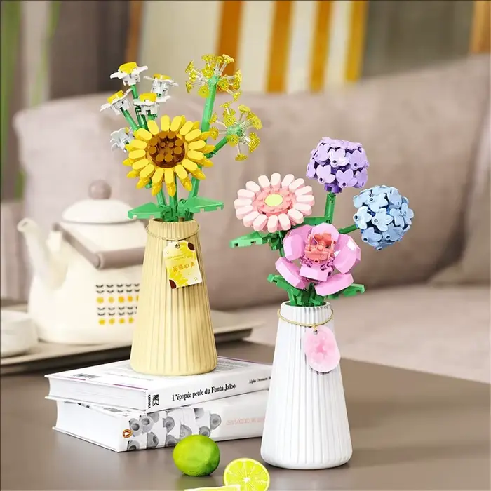 Blocs de construction de Bouquet de fleurs
