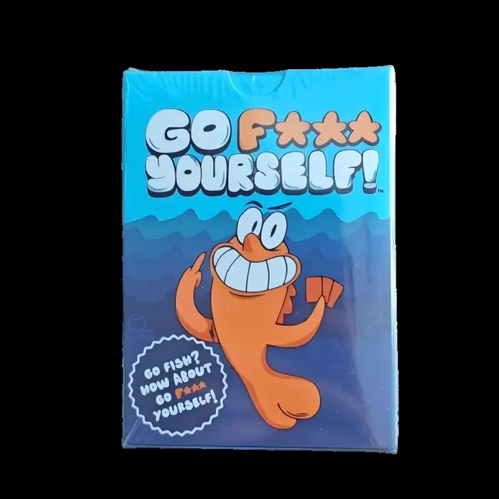 Jeu de cartes Go Fish : Cadeau amusant et original, jeux de société hilarants avec un twist, jeu de 
