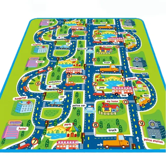Tapis de jeu en mousse pour bébé