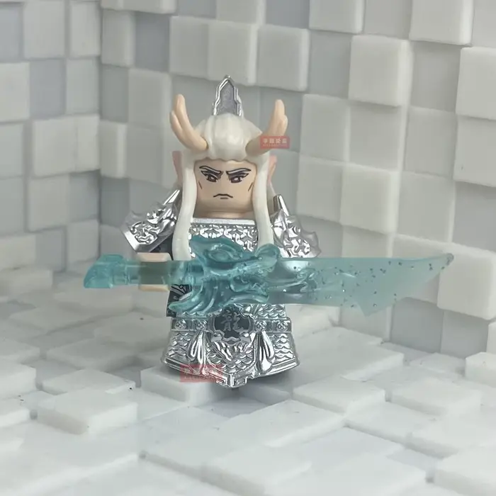 Film temps anciens le roi Dragon blocs de construction modèle briques mini jouet d'action figurines