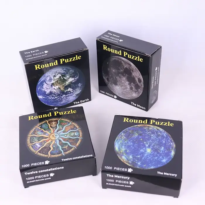 Puzzle rond drôle pour adultes