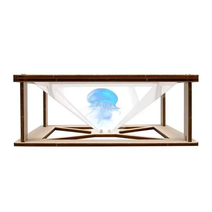 Kit de projecteur holographique 3D DIY pour enfants, production scientifique, puzzle fait main, maté