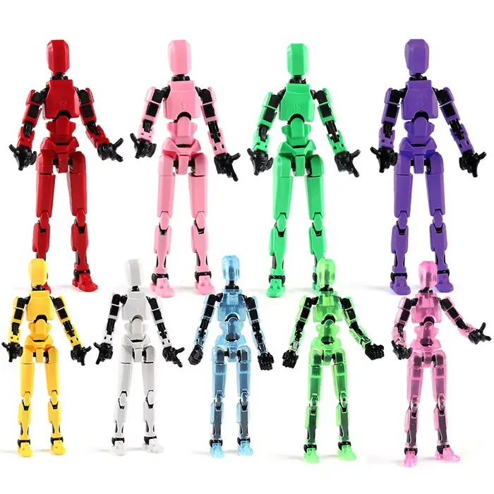 Robot Shapeshift mobile multi-articulé 3D 3.0 Mannequin imprimé créatif modèle d'action factice poup
