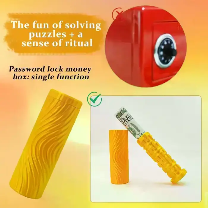 Labyrinthe Puzzle Tirelire Personnalisable Cadeau Anniversaire Vacances Décoration Intérieure Jouet Éducatif Robuste Pour Enfants Occasions Spéciales