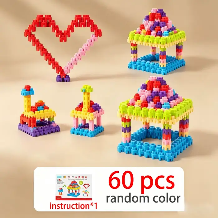 Blocs de construction hexagonaux, jouets éducatifs pour garçons et filles, puzzle créatif, jeux inte