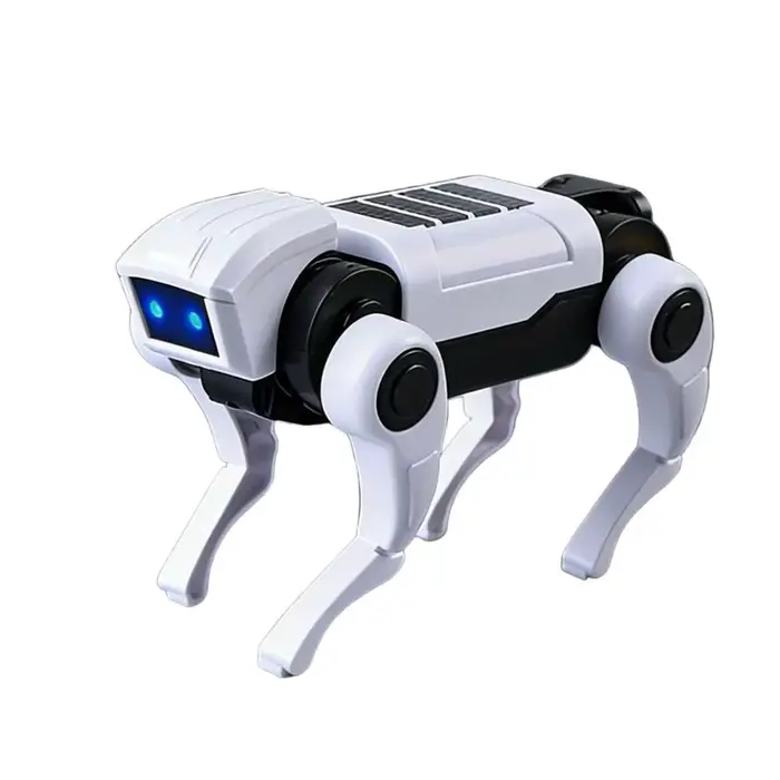 Robot RC pour enfants, chien mécanique télécommandé, jouet éducatif scientifique, modèle à assembler