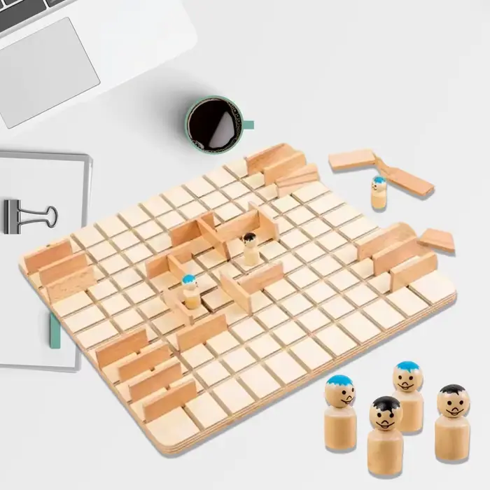 Jeu de société Puzzle jouets deux personnes drôle jeu d'interaction Parent-enfant Chase et Intercept bataille pensée logique jouet Montessori