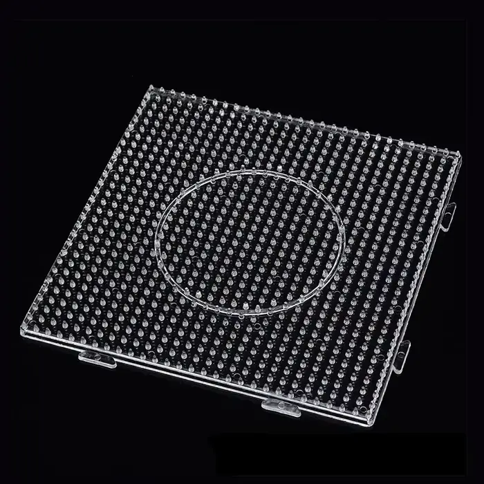 Perles carrées pour puzzle 3D Hama, panneau perforé, jouets pour enfants, 2.6mm, 5mm