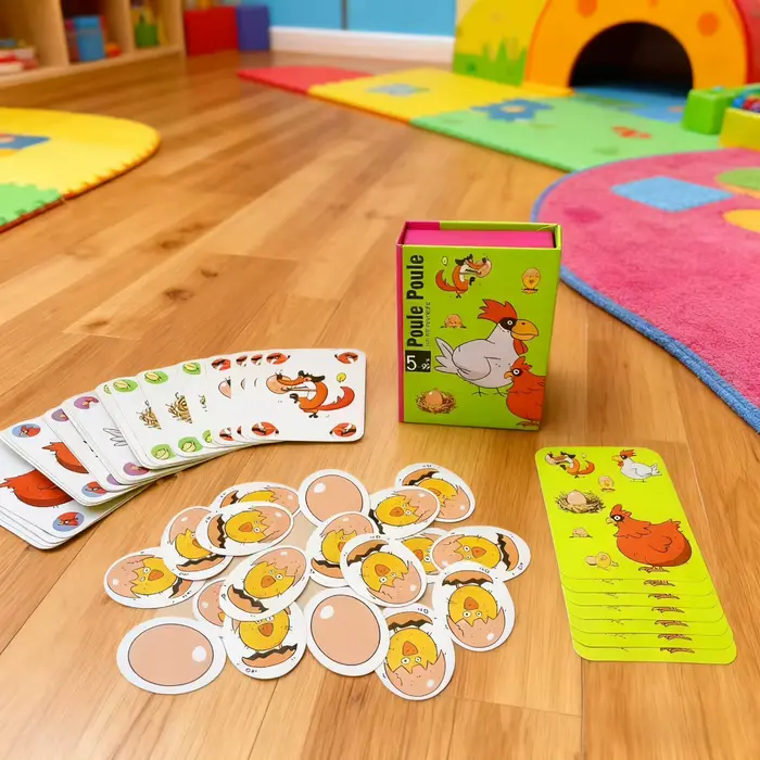 Jeu de société Chicken Chiu Chiu Grow Up sans enfants