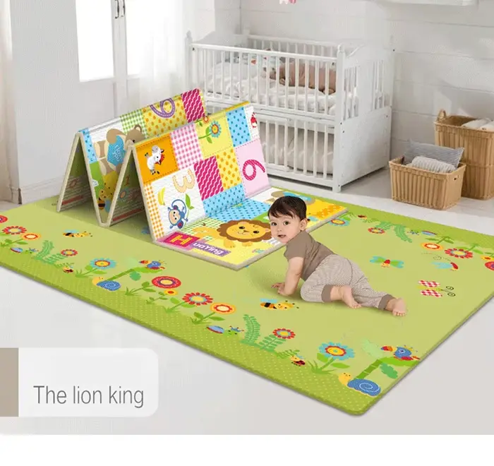 Tapis de jeu pliable pour bébé