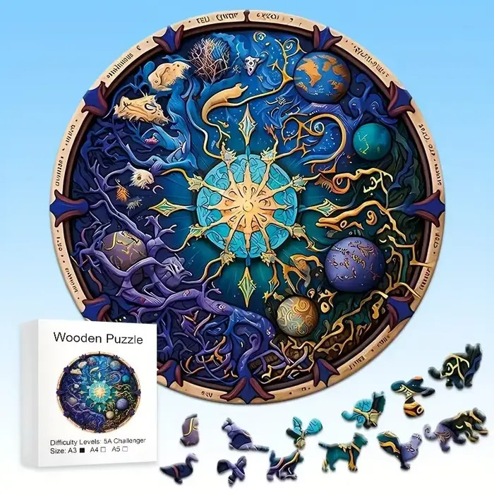 Puzzles en bois pour adultes et enfants