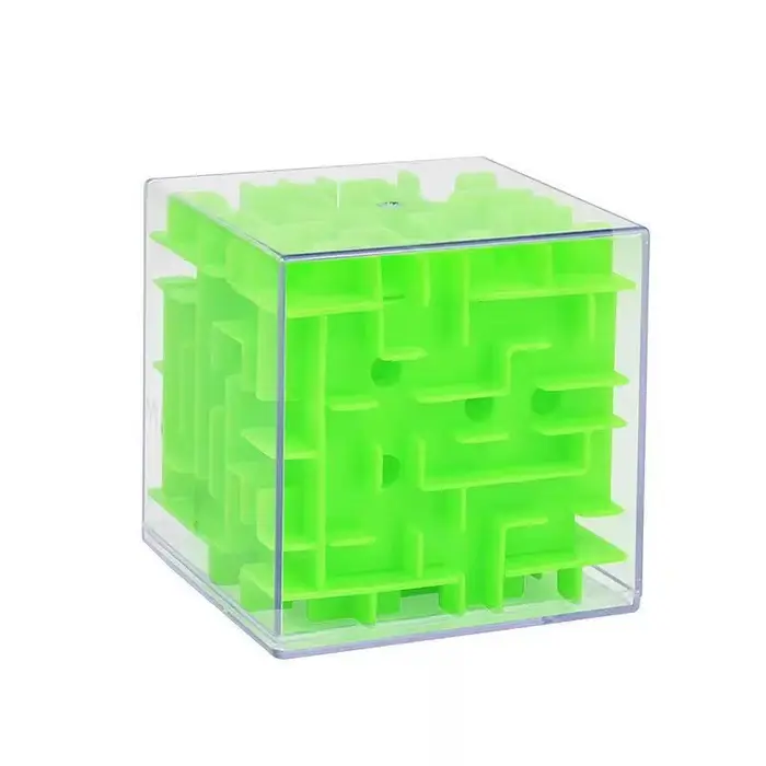 Labyrinthe Cube Puzzle jouets éducatifs labyrinthe IQ casse-tête jeux ments pour enfants cadeaux De 