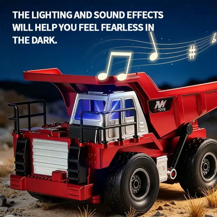 Camion benne lourd télécommandé RC levage automatique jeu intérieur extérieur enfant ingénierie occasion spéciale cadeau anniversaire noël