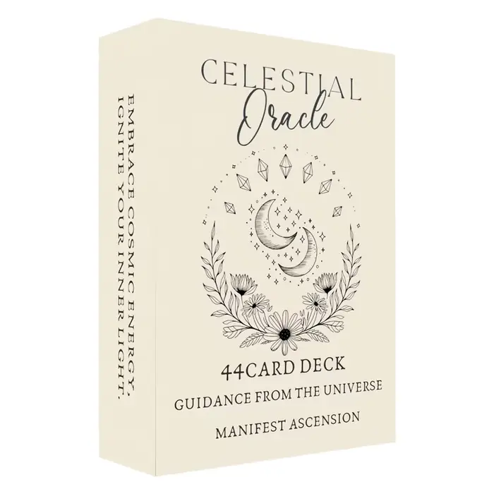 Jeu de cartes Oracle célestes 12x8cm