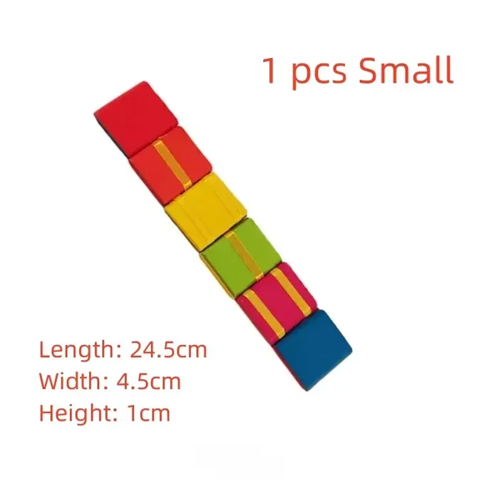 Jouets d'échelle rabattable d'illusion visuelle en bois-jouet de jeu en bois d'interaction Parent-en