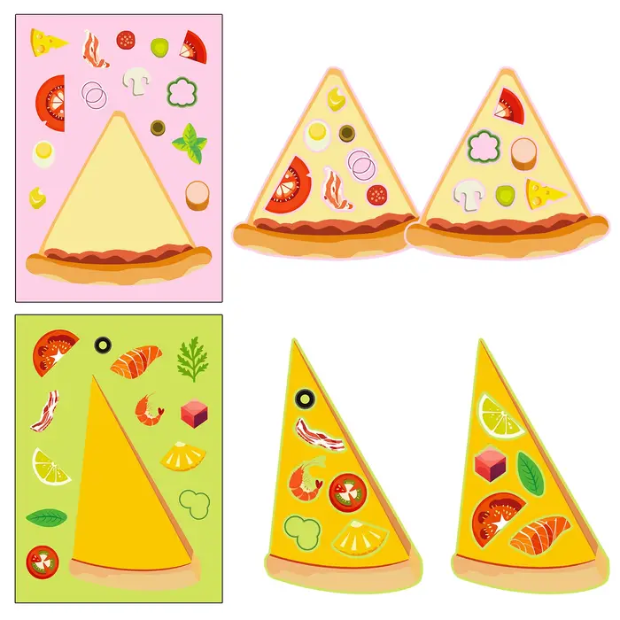 Autocollants de puzzle pour enfants