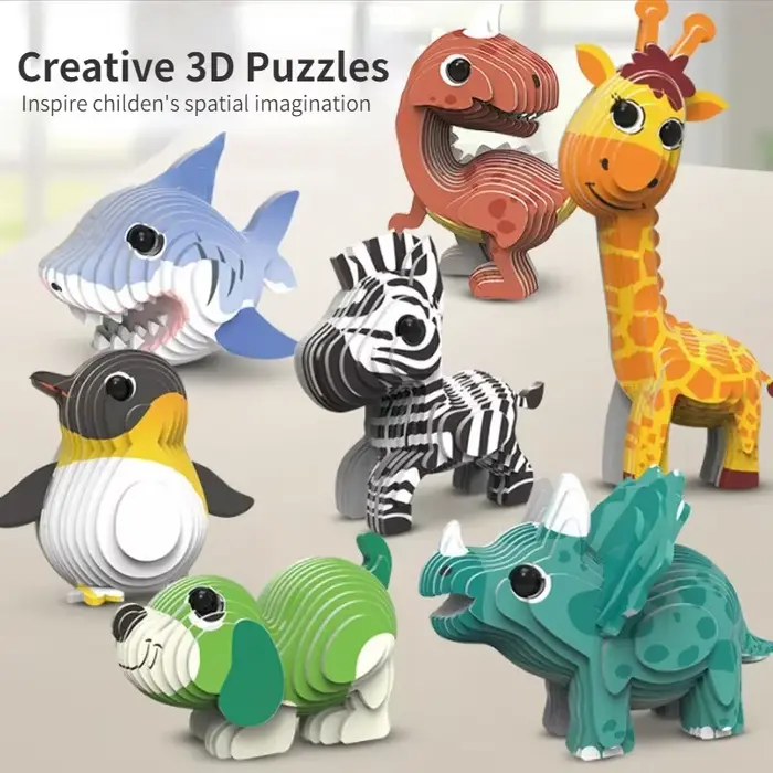 Puzzle 3D pour enfants