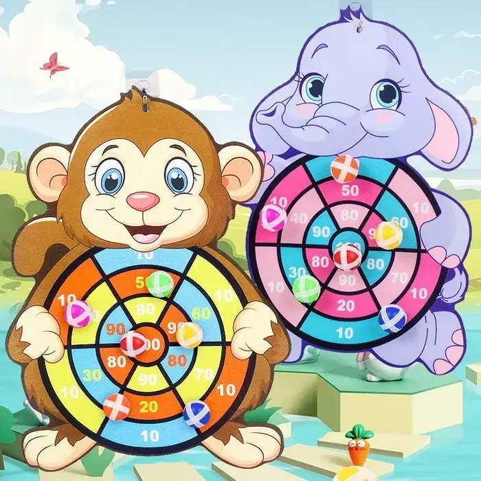 Jeu de fléchettes Stickie Ball pour enfants 3-6 ans 6-12 ans 14 ans et plus jouet éducatif intérieur coloré forme occasion spéciale famille