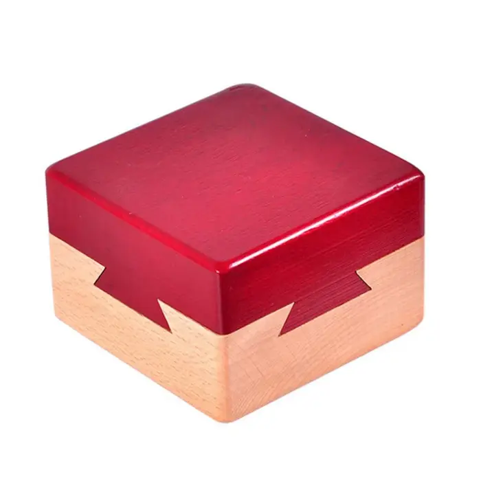 Casse-tête en bois Puzzle Luban défi 3D forme géométrique puzzle 3D pour enfants 3-6 ans occasions spéciales cadeau de naissance anniversaire