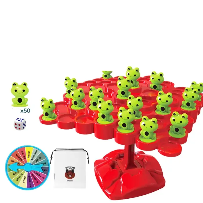 Jouet mathématique Montessori, planche d'équilibrage, Puzzle pour enfants, arbre d'équilibre grenoui