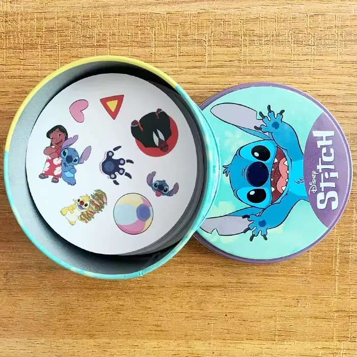 Jeux de société Double Box pour enfants, jeux de cartes Spo It, interactif en étain, Intelligent, tr