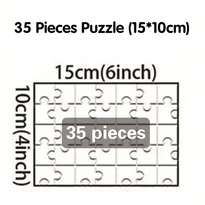 Puzzle photo personnalisé avec photo de selfie, 35/300/500/1000 pièces, puzzle photo DIY, portrait f