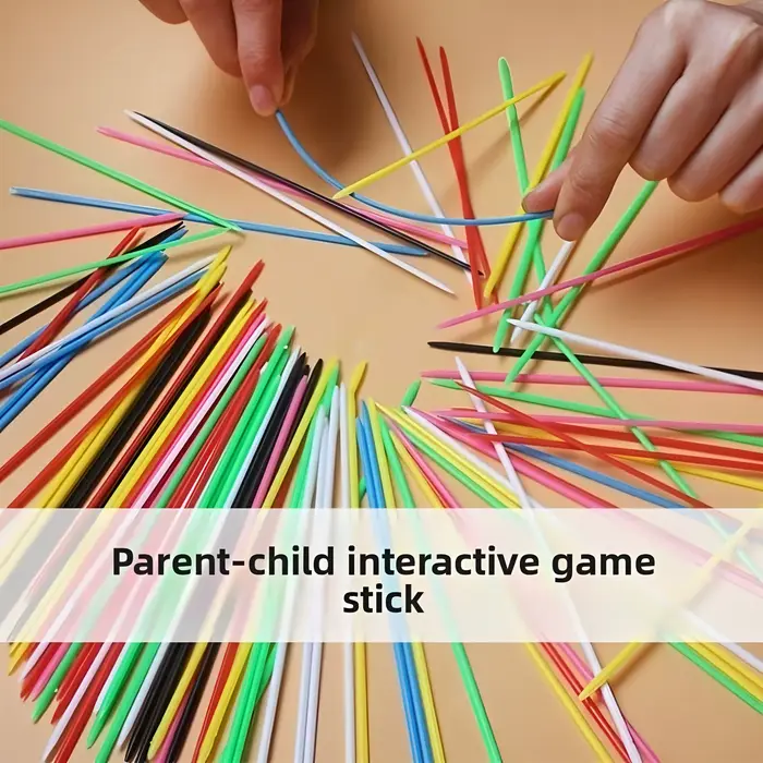Jeu Pick Up the Stick pour familles et amis, jeu de stratégie et réflexion, adapté pour adultes et enfants, pour fêtes familiales et occasions spéciales