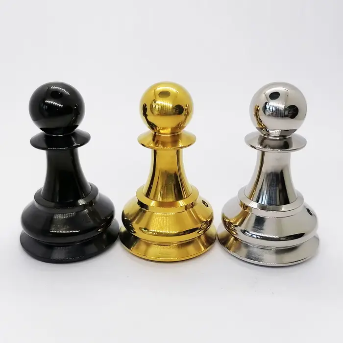 Jeu d'échecs en titane pur 1 pièce