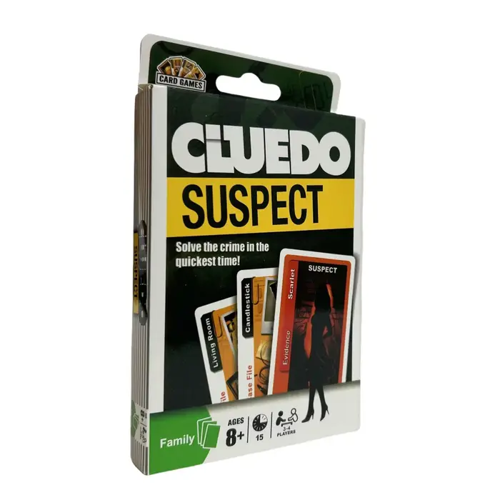 Nouveau jeu Cluedo carte de société classique mystère multijoueur divertissant occasions spéciales