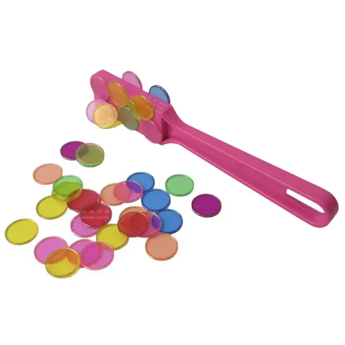 Bâton de feuille circulaire magnétique de couleur en plastique