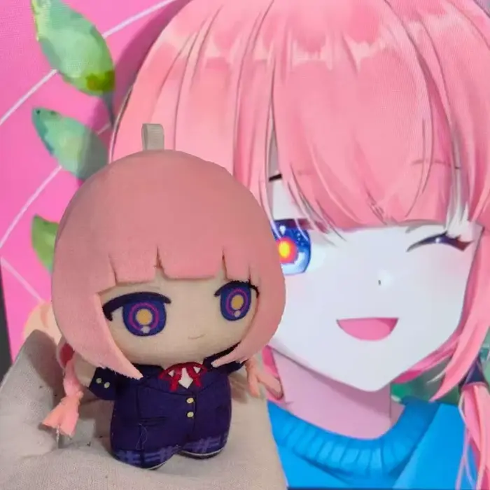 Porte-clés en peluche Morisaki Kaho de 10 cm