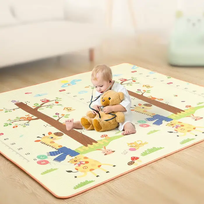 Tapis rampant pour enfants, tapis de jeu pour bébé, activité EPE, tapis de gymnastique, tapis de jeu