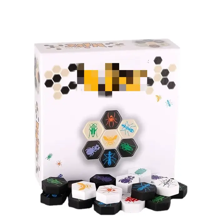 Jeu de société en bois Hive, 2 joueurs, divertissement familial, fête, Parents avec enfants amusants