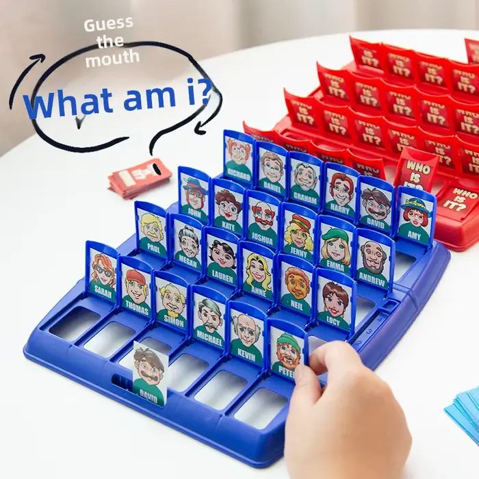 Devinez qui? Jeu de logique éducatif pour enfants