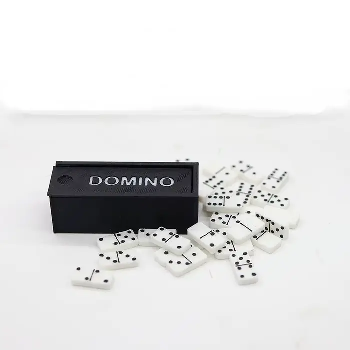 1 ensemble 1:12 accessoires pour maison de poupée modèle de dominos Miniature