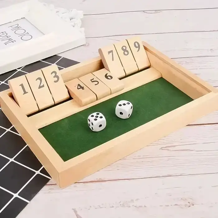 Jeu de société de luxe à quatre faces