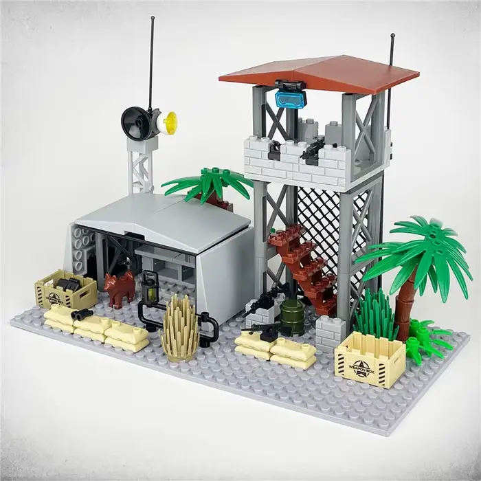 MOC City – tour de garde militaire
