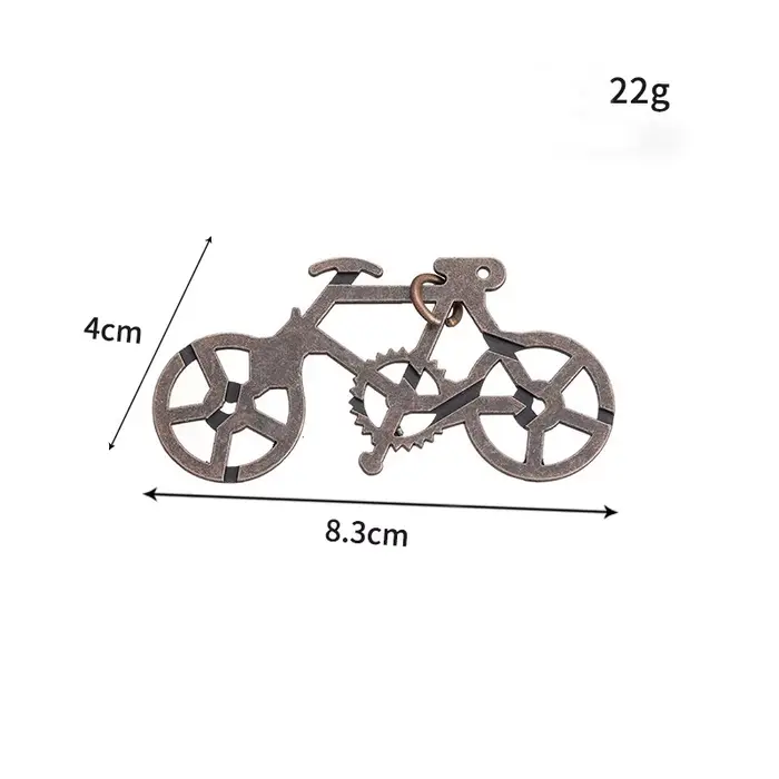 Serrure Puzzle IQ en métal robuste pour enfants et adultes, casse-tête magique déroutant pour occuper vos moments libres et stimuler votre esprit